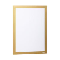 Duraframe® Info Frames / Magnet Frames / Self-adhesive Cover with Magnetic Frame | gold A4 236 x 323 mm self-adhesive 2 pieces