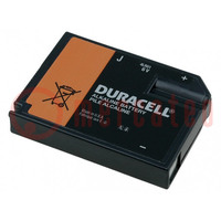 Batterij: alkaline; 6V; 4LR61,J; niet-oplaadbaar; 9x35x48mm