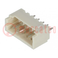 Connector: wire-board; socket; male; PicoBlade™; 1.25mm; PIN: 5; THT