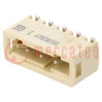 Socket; Connector: wire-board; har-flexicon®; 2.54mm; ways: 3; 6A
