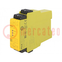 Module: safety relay; PNOZ X2.8P; Usup: 24VAC; Usup: 24VDC; IN: 4
