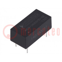 Converter: DC/DC; 2W; Uin: 21.6÷26.4V; Uout: 5VDC; Uout2: -5VDC