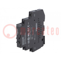 Relay: solid state; Ucntrl: 4÷32VDC; 12A; 1÷100VDC; SSM; IP20; 18mm