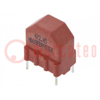 Inductor: wire; THT; 4.7mH; 500mA; 430mΩ; 230VAC; 10x15mm; -20÷50%