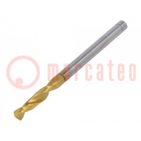 Drill bit; for metal; Ø: 3.5mm; L: 52mm; Working part len: 20mm