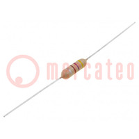 Inductor: axial; THT; 470uH; 240mA; 3.4Ω; Ø4.06x12.7mm; ±10%