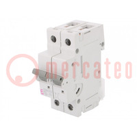 Circuit breaker; 230/400VAC; Inom: 16A; Poles: 1+N; Charact: B; 10kA