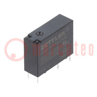 Relay: electromagnetic; SPST-NO; Ucoil: 24VDC; 10A; 10A/277VAC