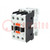 Contactor: 3-pole; NO x3; 230VAC; 32A; for DIN rail mounting; BF