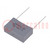 Capacitor: polyester; 4.7uF; 63VAC; 100VDC; 22.5mm; ±10%; -55÷105°C