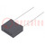 Capacitor: polyester; 33nF; 220VAC; 630VDC; 10mm; ±10%; 13x5x11mm