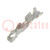 Contact; female; brass; tinned; 0.12÷0.5mm2; 26AWG÷20AWG; EI; 2.5mm