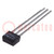 Transistor: N-JFET; unipolair; 20V; 10mA; 0,1W; TO92S; Igt: 10mA
