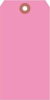 Anhängeetiketten - Fluoreszierend-Pink, 15.9 x 7.9 cm, Manilakarton