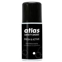 Schuh-Desinfektionsspray Fresh & Active 150 ml - die ideale Innenschuhhygiene für alle ATLAS-Sicherheitsschuhe, für alle Materialien mit Langzeitwirkung