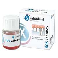 miradent Zahnrettungsbox SOS Zahnbox, sichere Aufbewahrung ausgeschlagener Zähne