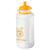 Imagebild Water bottle "Bicycle" 0.5 l with drinking nipple, standard-yellow/white