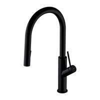 OMNIRES BE6455BL, GRIFO DE COCINA BEND, MATTE BLACK