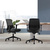 Bürostuhl / Drehstuhl CHESTER Netzstoff schwarz hjh OFFICE