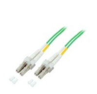 M-Cab 7003350 InfiniBand/fibre optic cable 0,5 m LC OM5 Groen