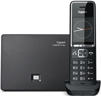 Gigaset COMFORT 550 IP flex Téléphone analog/dect Identification de l'appelant Noir