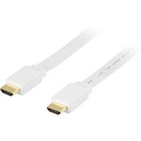 Deltaco 2m HDMI HDMI-Kabel HDMI Typ A (Standard) Weiß