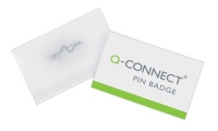 Q-CONNECT KF01566 badge e porta badge 100 pz