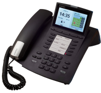 AGFEO ST 45 Analóg telefon Hívóazonosító Fekete