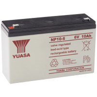 Yuasa NP10-6 UPS akkumulátor Zárt savas ólom (VRLA) 6 V