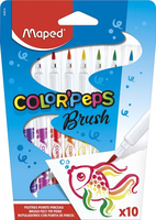 Maped FEUTRE COLOR'PEPS BRUSH X10 BTE CARTON