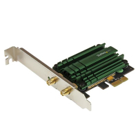 StarTech.com Tarjeta de Red Inalámbrica PCI Express AC1200 Wifi de Banda Doble - Adaptador PCI-E 802.11ac