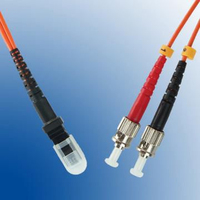 Microconnect FIB211001-2 Glasfaserkabel 1 m MT-RJ ST OM2 Orange