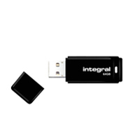 Integral INFD64GBBLK. lecteur USB flash 64 Go USB Type-A 2.0 Noir