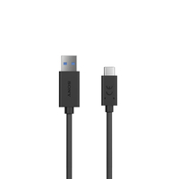Sony UCB30 USB Kabel 1 m USB 3.2 Gen 2 (3.1 Gen 2) USB A USB C Schwarz