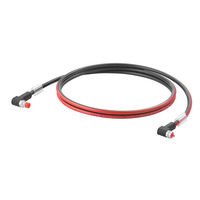 Weidmüller 2717810030 netwerkkabel Zwart, Rood 3 m Cat5e