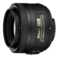 Nikon AF-S DX NIKKOR 35mm f/1.8G SLR Weitwinkelobjektiv Schwarz