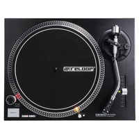 Reloop RP2000MK2 DJ turntable Direct drive DJ turntable Black