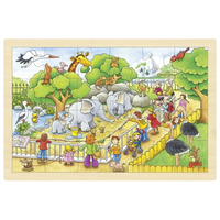 Goki 57808 Puzzle Puzzlespiel Cartoons