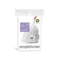 simplehuman CW0201 Abfallbeutel 10 l Weiß