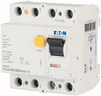 Eaton FRCMM-40/4/003-A-NA-110 corta circuito Interruptor diferencial Tipo A