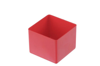 hünersdorff 622100 Aufbewahrungsbox Quadratisch Polystyrol (PS) Rot