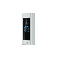 Ring Video Doorbell Pro + Plug-In Adapter Nikkel