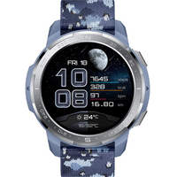 Honor GS Pro 3,53 cm (1.39") AMOLED Azul, Acero inoxidable GPS (satélite)