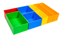 ProClick H3 CT M 74 Werkzeugkasten-Set Polystyrene Blau, Grün, Orange, Rot, Gelb