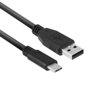 ACT AC3020 cable USB 1 m USB 3.2 Gen 1 (3.1 Gen 1) USB A USB C Negro