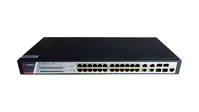 Hikvision DS-3E2528P(B) netwerk-switch Managed Gigabit Ethernet (10/100/1000) Power over Ethernet (PoE) Zwart