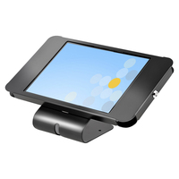 StarTech.com Vergrendelbare Tablethouder, Universele Anti-diefstal Tabletstandaard voor Tablets tot 10.5", Compatibel K-Slot, Bureau- / VESA- / Muurhouder, Flexibele Beveiligde ...