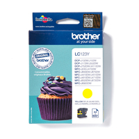 Brother LC123Y ink cartridge 1 pc(s) Original Yellow