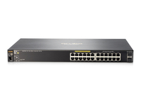 HPE Aruba 2530 24 PoE+ Vezérelt L2 Fast Ethernet (10/100) Ethernet-áramellátás (PoE) támogatása 1U