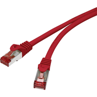 Renkforce RF-5251926 Netzwerkkabel Rot 0,15 m Cat6 S/FTP (S-STP)